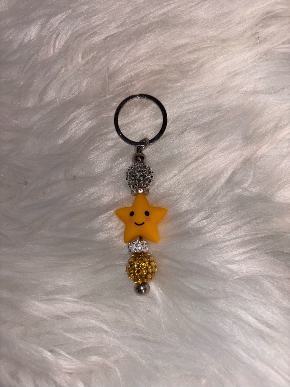 Star Keychain with bling
